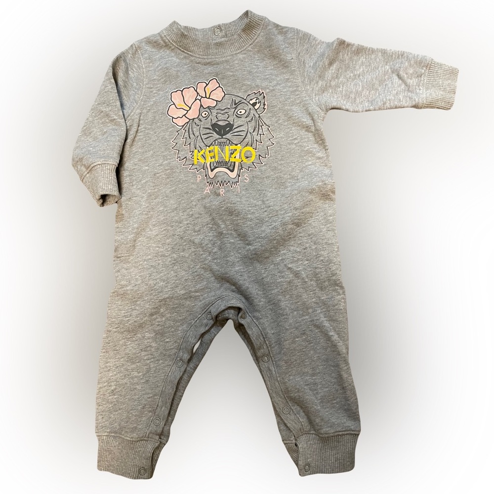 Kanzo Baby Girl Overall 1Y